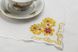 Скатертина ХОРС-М тканинна з вишивкою + 12 серветок «Чайний набір» 150х230см (276-2)