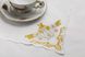 Скатертина ХОРС-М тканинна з вишивкою + 12 серветок «Чайний набір» 150х230см (276-6)