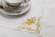 Скатертина ХОРС-М тканинна з вишивкою + 12 серветок «Чайний набір» 150х230см (276-12)